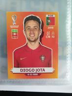 Panini WK 2022 Qatar sticker Diogo Jota #POR18, Ophalen, Buitenlandse clubs, Poster, Plaatje of Sticker