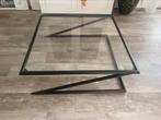 Harvink vintage moderne salon Tafel, Huis en Inrichting, Tafels | Salontafels, 50 tot 100 cm, Zo goed als nieuw, Metaal, Modern