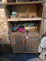 Steigerhouten kast  150 cm hoog 80 breed, Ophalen, 100 tot 150 cm, 50 tot 100 cm, 25 tot 50 cm