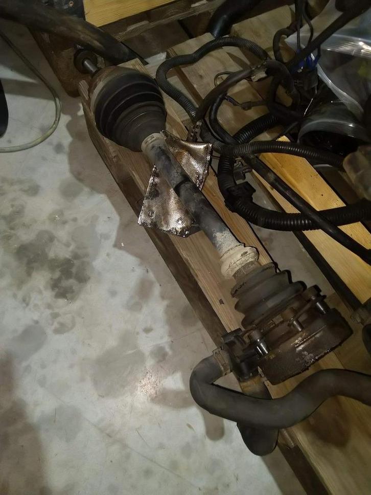 Aandrijfas T4 Transporter, Auto-onderdelen, Transmissie en Toebehoren, Volkswagen, Gebruikt, Ophalen of Verzenden