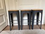barkrukken - design, 3 krukken, Ophalen of Verzenden, Zo goed als nieuw, 60 tot 90 cm