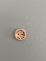 Set houten knopen “Handmade with love” – 50st, Ophalen of Verzenden, Nieuw, Haken, Overige typen