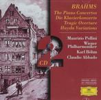 Brahms – Maurizio Pollini  The Piano Concertos Dubbel CD, Ophalen of Verzenden, Romantiek, Gebruikt, Orkest of Ballet