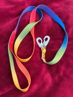 2x nieuwe honden regenboogriem met dubbele BGB haak, Ophalen of Verzenden, Nieuw, Hondenriem