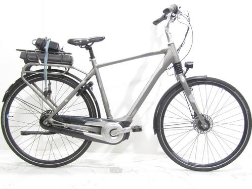 Giant Prime grijs heren 55cm 28inch, Fietsen en Brommers, Elektrische fietsen, Gebruikt, Giant, 55 tot 59 cm