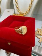 Prachtige 14 karaats gouden zegelring, Sieraden, Tassen en Uiterlijk, Ringen, Ophalen of Verzenden, Nieuw, Goud