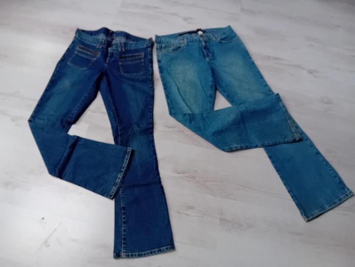 Spijkerbroeken pakket in maat 40, Kleding | Dames, Dames-kledingpakketten, Zo goed als nieuw, Maat 38/40 (M), Ophalen of Verzenden