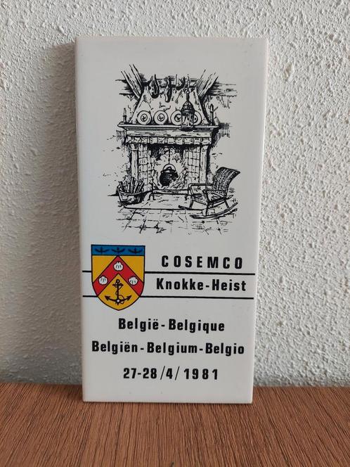 Tegel Royal Sphinx Knokke - Heist, Antiek en Kunst, Antiek | Woonaccessoires, Ophalen of Verzenden