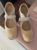 Nette dames zomer schoenen maat 40 ZGAN, Schoenen met lage hakken, Verzenden, Beige, Zo goed als nieuw