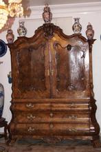 Wortelnoten kabinet 18e eeuw ( Houtsnijwerk, Antiek en Kunst, Kunst | Beelden en Houtsnijwerken, Ophalen of Verzenden