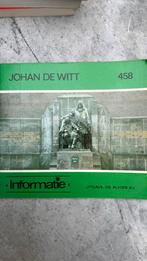 Johan de Witt- informatief boekje voor het onderwijs -1981, Ophalen of Verzenden, 20e eeuw of later, Gelezen