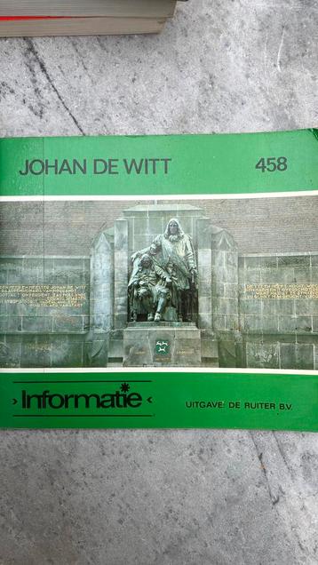 Johan de Witt- informatief boekje voor het onderwijs -1981 beschikbaar voor biedingen
