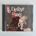 Bette Midler – To Deserve You, 1 single, Ophalen of Verzenden, Zo goed als nieuw, Pop