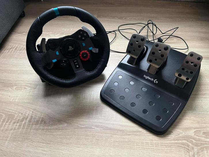 Logitech G29 Stuur en Pedalen - Perfect voor Sim Racen!, Spelcomputers en Games, Spelcomputers | Overige Accessoires, Gebruikt