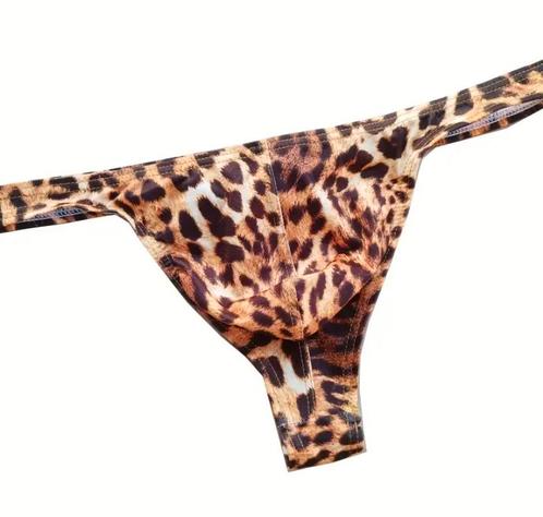 Nieuwe herenstring / glanzende microfiber stof / naat L, Kleding | Heren, Ondergoed, Slip, Overige kleuren, Verzenden