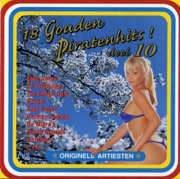 18 Gouden Piratenhits Deel 10  Originele CD Nieuw. beschikbaar voor biedingen