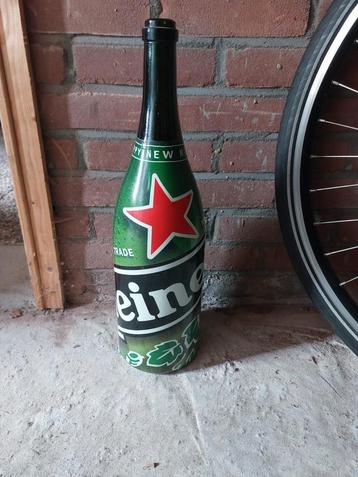 Grote Heineken fles  beschikbaar voor biedingen