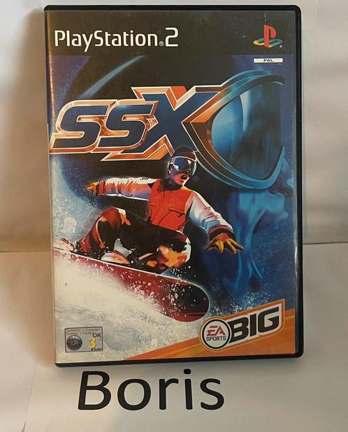 SSX PS2, Spelcomputers en Games, Games | Sony PlayStation 2, Zo goed als nieuw, Sport, 1 speler, Vanaf 3 jaar, Eén computer, Gekoppelde computers