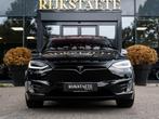 Tesla Model X 100D|6 PERSOONS|LEDER|TREKHAAK|AUTOPILOT|20', Automaat, Model X, Gebruikt, Zwart