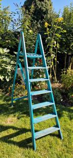 Leuke vintage keukentrap. Prima trap voor gebruik of sier., Ophalen, Gebruikt, Minder dan 2 meter