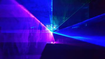 Krachtige 1400mW RGB multi color DMX laser beschikbaar voor biedingen