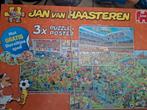 Doos met 3 puzzels jan van haasteren., Ophalen of Verzenden, Zo goed als nieuw
