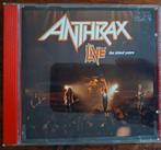 Cd Anthrax - Live  - the island years, Ophalen of Verzenden, Zo goed als nieuw