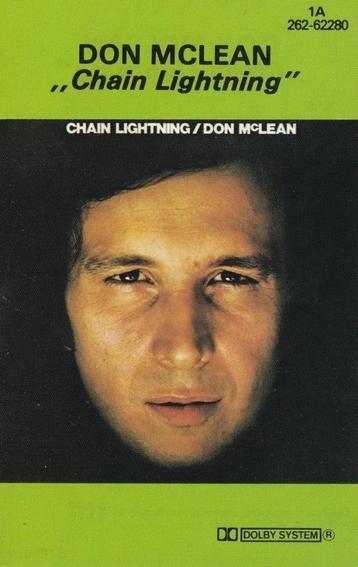 Cassettebandje Don McLean – Chain Lightning beschikbaar voor biedingen
