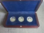 Zilveren munten, NL, Antillen en Aruba 2004, Ophalen of Verzenden, Overige waardes, Setje, Zilver