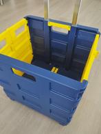 Inklapbare handkar met wielen, Ophalen of Verzenden, Gebruikt, Plastic, Inklapbaar