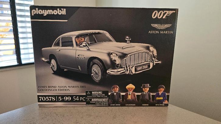 Playmobil 70578 Aston Martin DB5 James Bond nieuw in doos, Kinderen en Baby's, Speelgoed | Playmobil, Nieuw, Complete set, Ophalen of Verzenden
