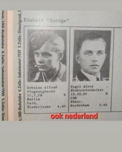 Deutsches Rotes Kreuz Vermisstenbildliste FC-FD ook Holland, Verzamelen, Militaria | Tweede Wereldoorlog, Boek of Tijdschrift