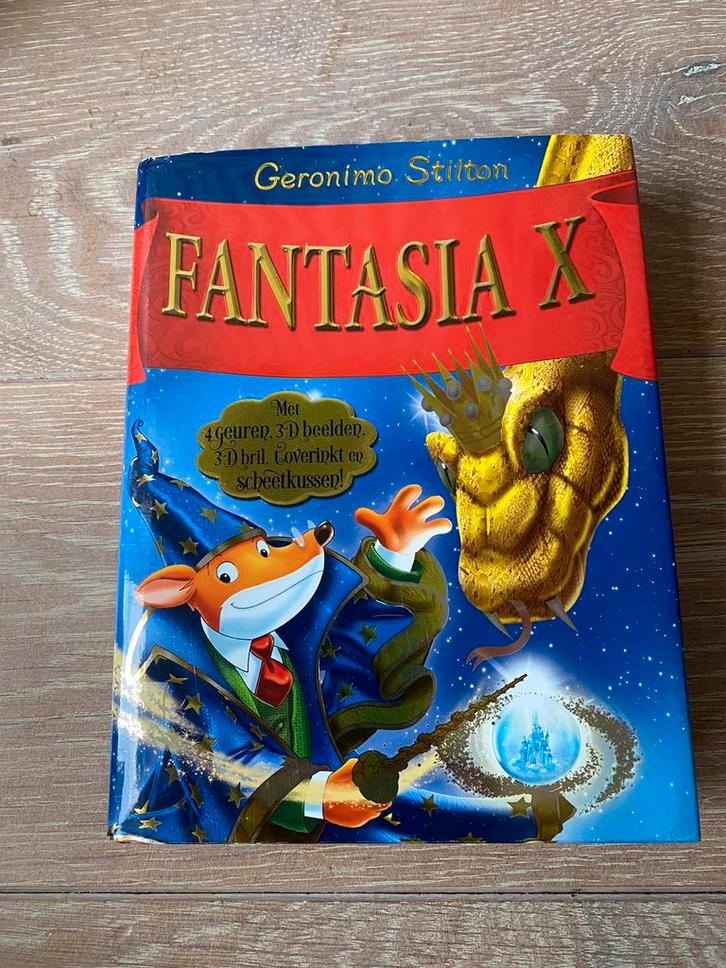 Geronimo Stilton - Fantasia X, Boeken, Kinderboeken | Jeugd | onder 10 jaar, Zo goed als nieuw, Fictie algemeen, Ophalen of Verzenden