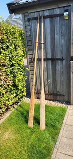 Roeispanen hout, Watersport en Boten, Peddels, Ophalen, Gebruikt