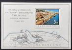 2 x vel " opening Eemshaven 1973". 1 x met perforatie, Postzegels en Munten, Postzegels | Nederland, Verzenden, Na 1940, Postfris