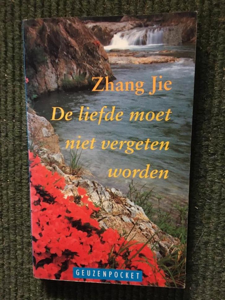 De liefde moet niet vergeten worden; door Zhang Jie #China, Boeken, Literatuur, Zo goed als nieuw, Wereld overig, Ophalen of Verzenden