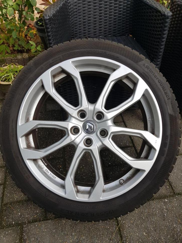 Winterbanden met lichmetalen velgen Renault  Scenic IV, Auto-onderdelen, Banden en Velgen, Winterbanden, 20 inch, Ophalen of Verzenden