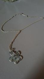 Zilveren ketting met hanger, Met hanger, Verzenden, Zo goed als nieuw, Zilver