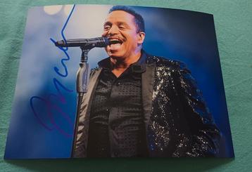 Marlon Jackson handtekening gesigneerde foto 20x15cm  beschikbaar voor biedingen