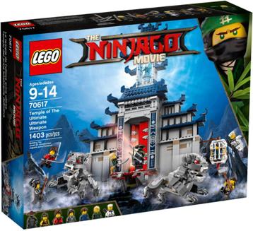 Lego Ninjago set 70617  Temple of the Ultimate Weapon