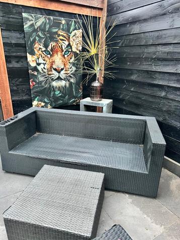 Tuinset bank + hocker GRATIS afhalen!! beschikbaar voor biedingen