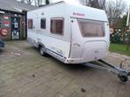 Dethleffs 460t  2003, Caravans en Kamperen, Caravans, Hordeur, Dwarsbed, Particulier, Rondzit