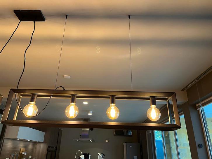 2 Tafellampen LED Dimbaar, Verstelbaar 300 euro, Huis en Inrichting, Lampen | Hanglampen, Nieuw, 75 cm of meer, Metaal, Ophalen