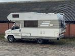 Zeer nette Fiat Ducato Hymer camper met eindkeuken, Caravans en Kamperen, Campers, Standaard zit, Alkoof, Ringverwarming, Fiat
