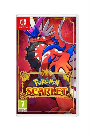 Nintendo switch spel - Pokemon Scarlet beschikbaar voor biedingen