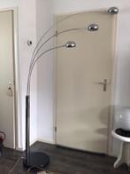 Vintage booglamp vloerlamp  Chrome, Huis en Inrichting, Lampen | Vloerlampen, Ophalen, Gebruikt, 150 tot 200 cm