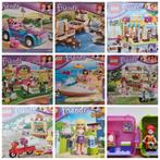 8 lego friends oa shondenshow café pizza bakkerij en 1 kubus, Ophalen of Verzenden, Zo goed als nieuw