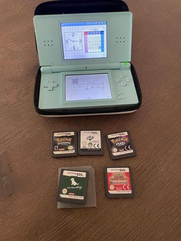 Nintendo DS + 5 Spellen beschikbaar voor biedingen