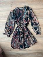 Jurkje casual met print maat s zara, Kleding | Dames, Jurken, Zwart, Ophalen of Verzenden, Zo goed als nieuw, Maat 36 (S)