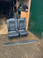 2  leren stoelen 3p gordel isofix oldtimer camper samen 150€, Ophalen